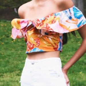 Tropical Crop Top